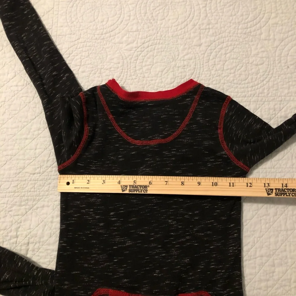 Lazy One Moose Caboose onesie. Size 6 girls.